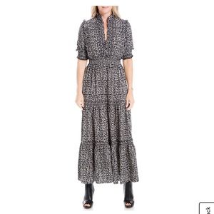 Max Studio Women's Printed Maxi Dress size L